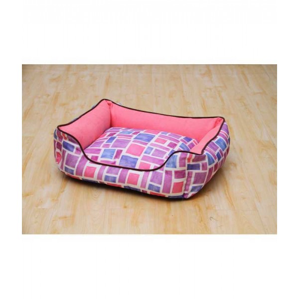 CATRY BED PINK PRINT( SMALL )