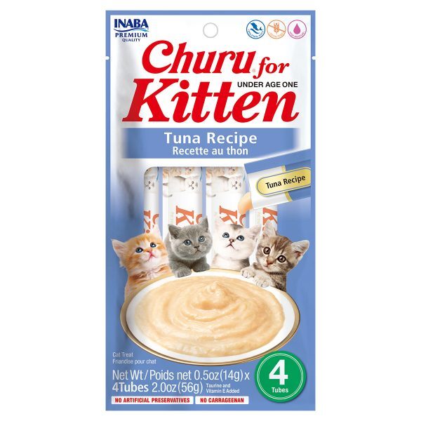 Churu Tuna Recipe For Kitten (4PCS)