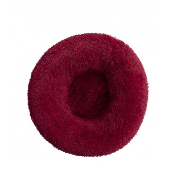 Pado Pet Fluffy Donut Cushion (Red)