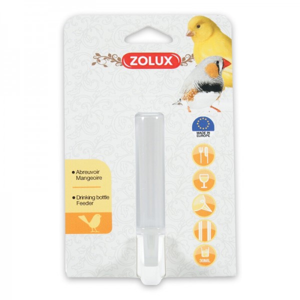 ZOLUX BIRD DRINKING BOTTLE ( 30ML )