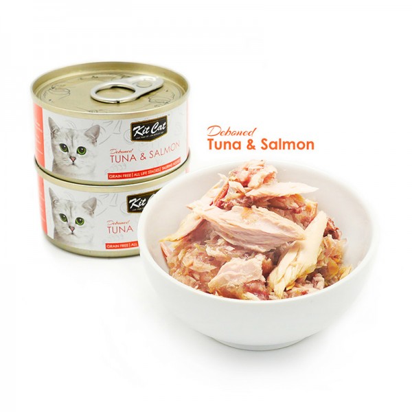 Kit Cat Tuna & Salmon 80g