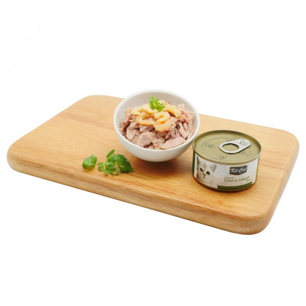 Kit Cat Deboned Tuna & Shrimp Toppers CAN( 80g )