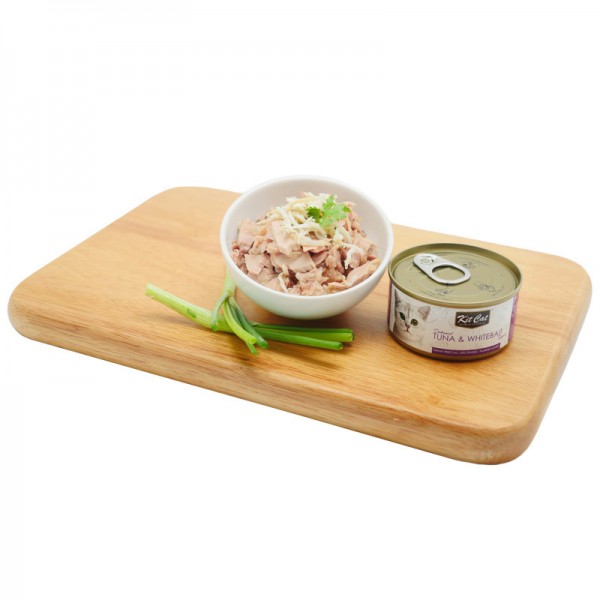 Kit Cat Deboned Tuna & WHITEBAIT Toppers CAN( 80g )