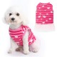 CROWN PRINTED DOG DRESS SUMMER PET CLOTH(XS)