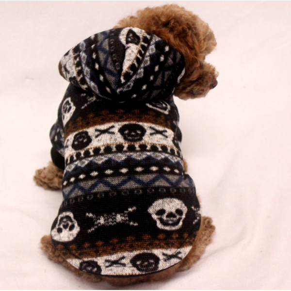 PET CLOTH WINTER WARM SWEATER HOODIES ( SMALL )