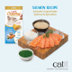 Catit Creamy Superfood Treats, Salmon Recipe with Quinoa & Spirulina 4 tubes x 10g