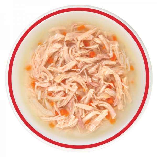 CATIT DIVINE SHREDS CHIKEN-TUNA&CARROT ( 75g )