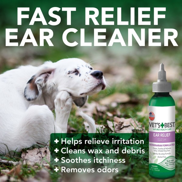 Vet’s Best Ear Relief Wash (4oz)