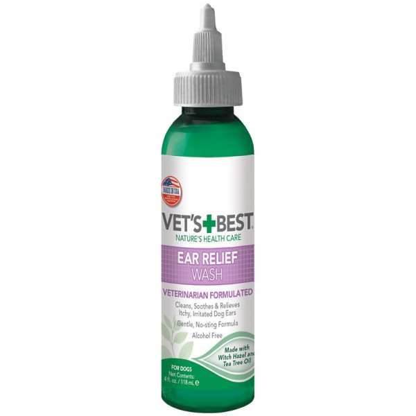 Vet’s Best Ear Relief Wash (4oz)