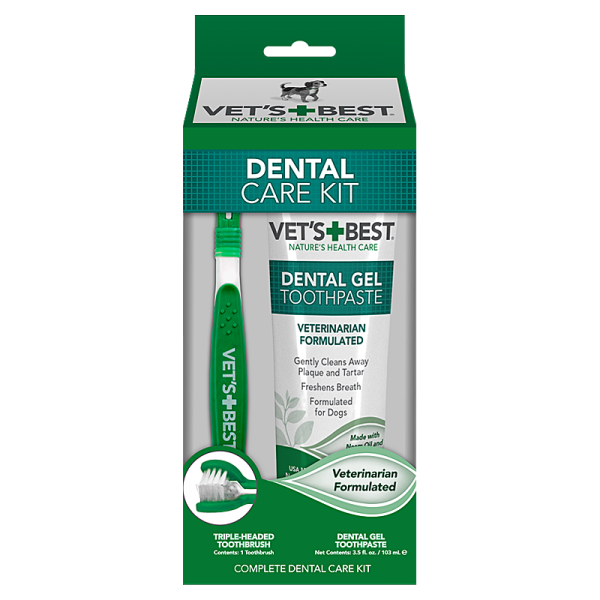 Complete Enzymatic Dental Care Kit ( 2in1 ) For Dog