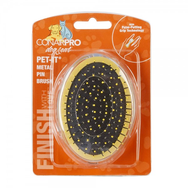 Pet-It Metal Pin Brush )