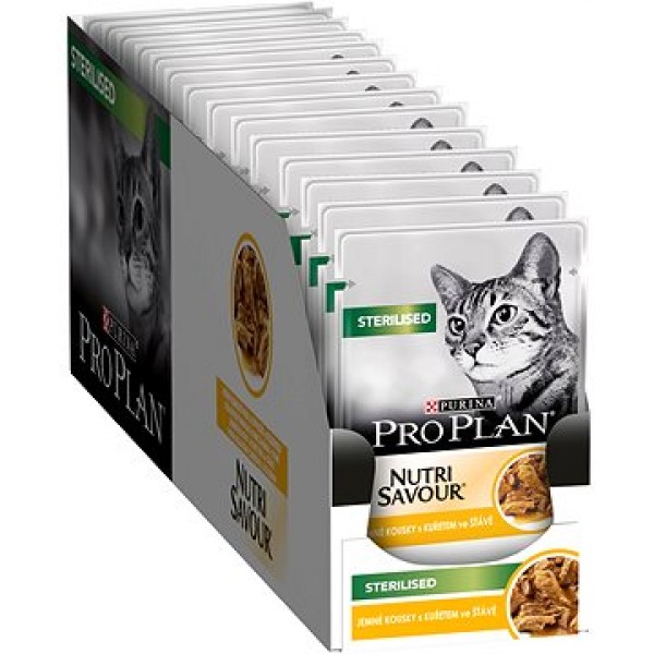 proplan sterilised chicken 1box(26x85g)