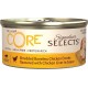 Wellness CORE Signature Selects Shredded Boneless Chicken Entree flavoured with Chicken Liver in Sauce for Cat, (79g X 24)