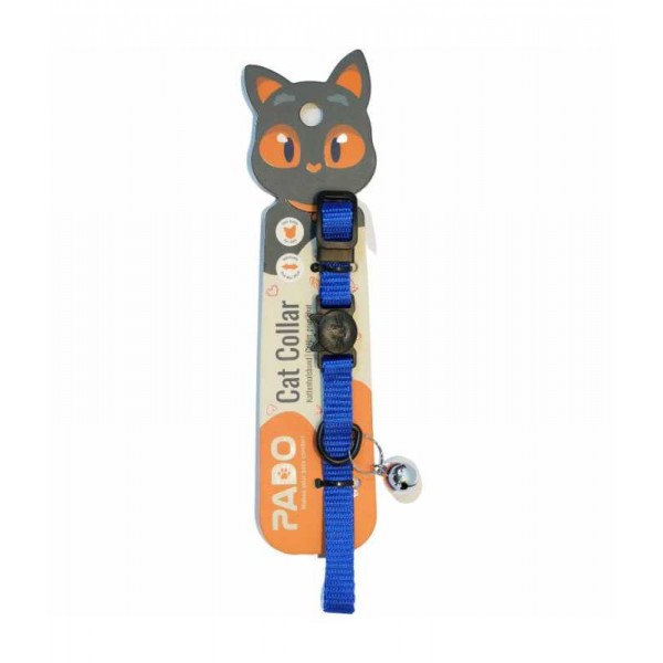 Pado Cat Collar blue-73 (10mm X 18-28cm)