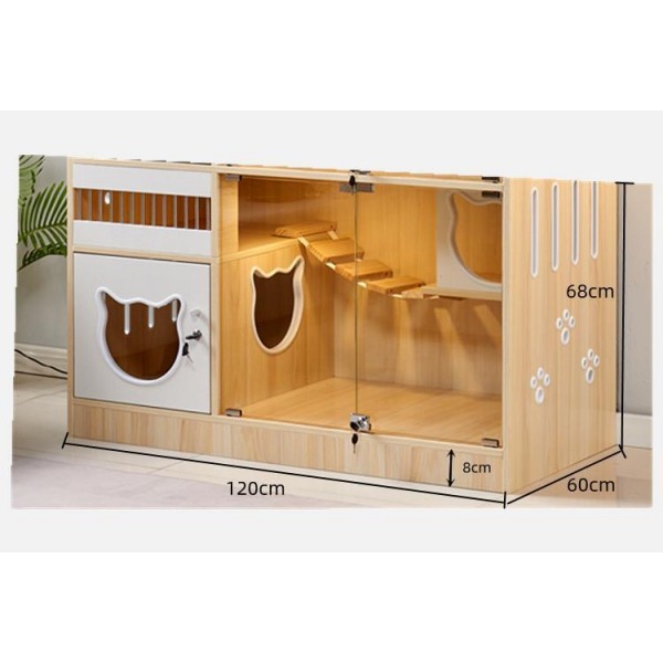 Cat House A 120X60X68 ( 4.WWCH4-1 )