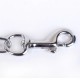 For Pet Dog Lead Chain With Pu Handle & Collar - Large (3.0*120Cm) 