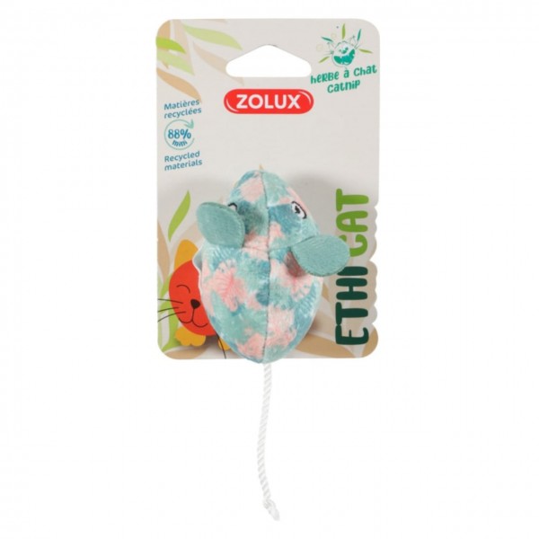 ZOLUX ETHICAT LEAF MOUSE TOY 