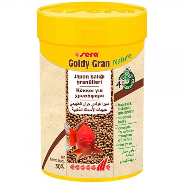 SARA GOLDY GRAN GOLD FISH GRANULES ( 100 Ml )