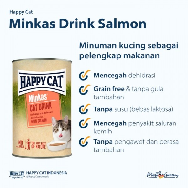 Happy Cat Minkas Salmon Drink(135ml)