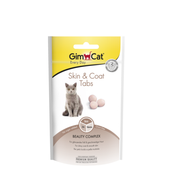 GimCat Skin & Coat Tabs, 40g