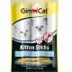 GimCat Kitten Sticks with Turkey & Calcium Cat Treats, 3g, Pack of 3