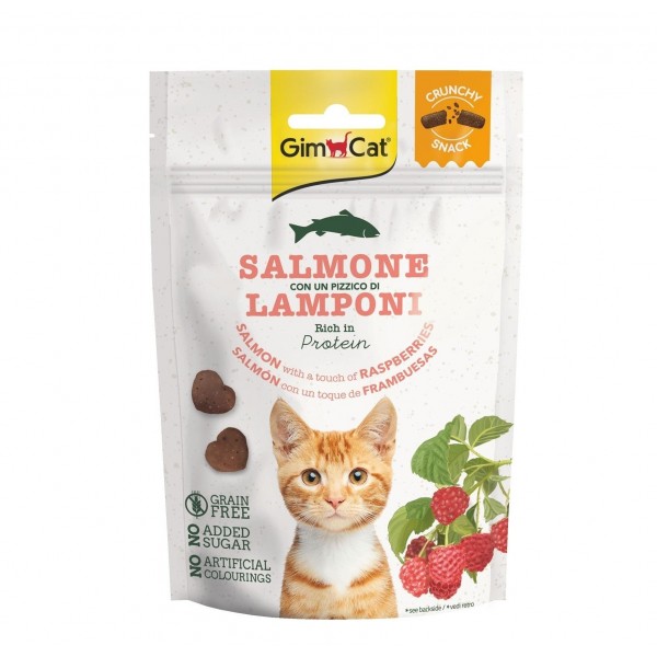 GimCat Crunchy Snacks Salmon & Raspberry ( 50g )