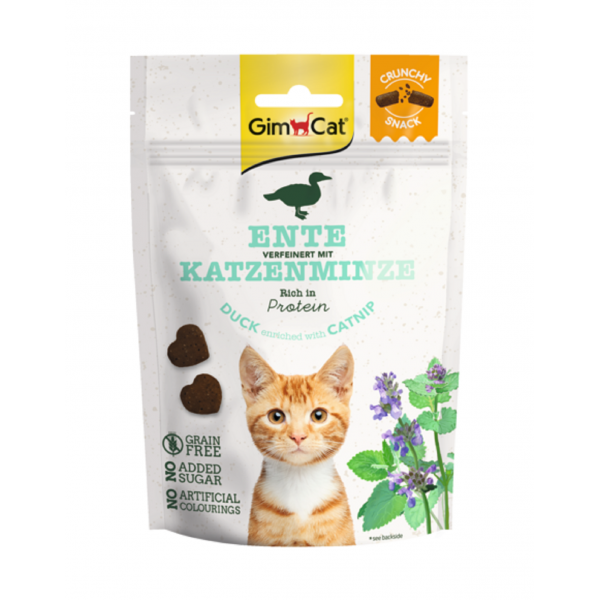 GimCat Crunchy Snack Duck & Catnip ( 50g )