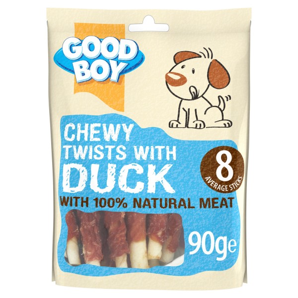 Chewy Duck Twists  ( 90g )