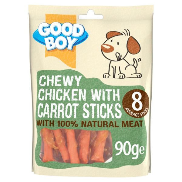 Chicken Carrot Stick 90G