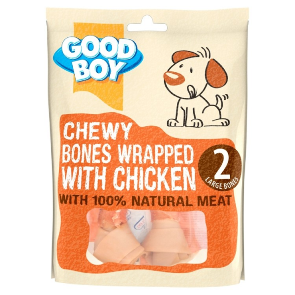 Chicken Wrap Bone Large 2 Pk