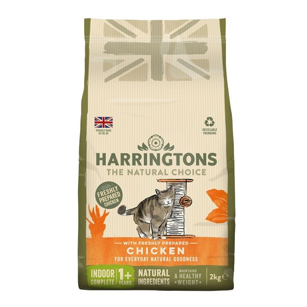 Harringtons Indoor Chicken Adult Cat Food ( 2kg )