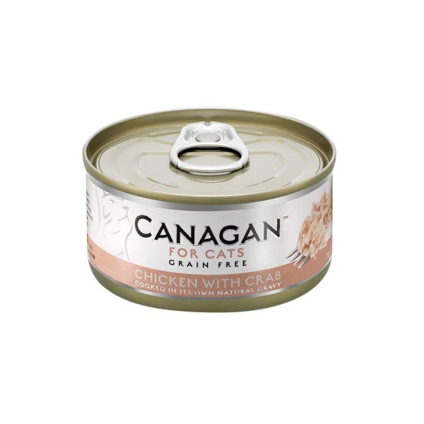 Canagan Chicken with Crab Wet Cat Food 75g Tin