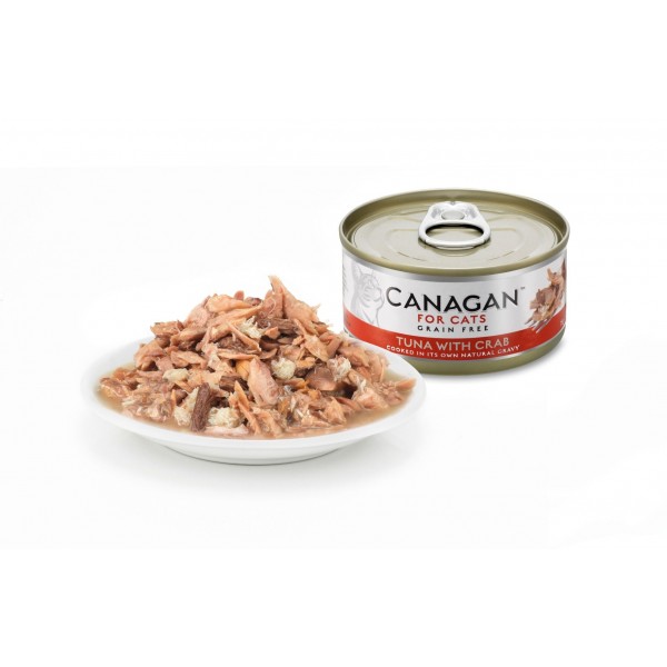 Canagan Tuna with Crab Wet Cat Food 75g Tin