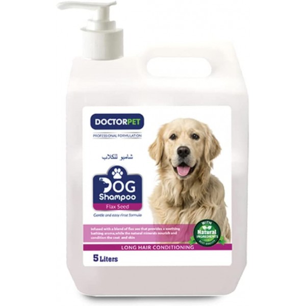 Doctor Pet Dog Shampoo Flax Seed(5 Ltr)