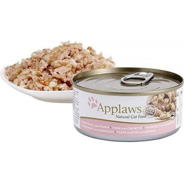 Applaws Cat Tuna with PrawnTin(156g)