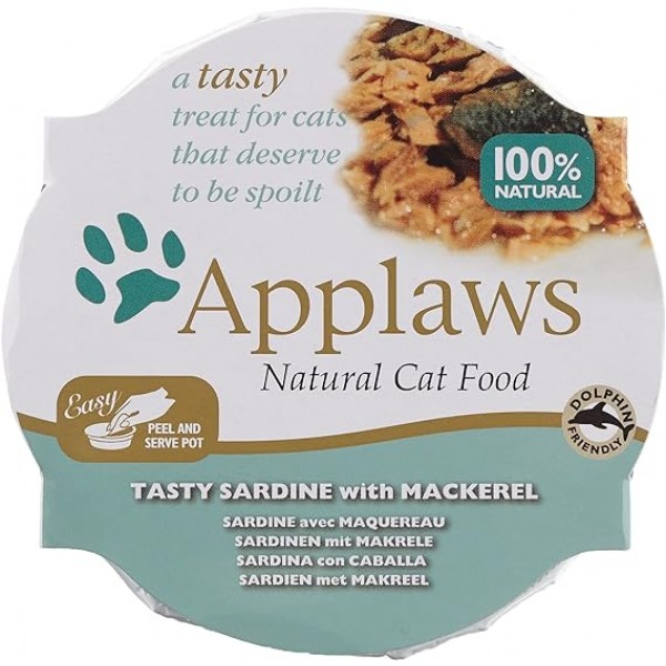 Applaws - Cat Multipack Fish Selection 1 box ( 8pcs X 60g )