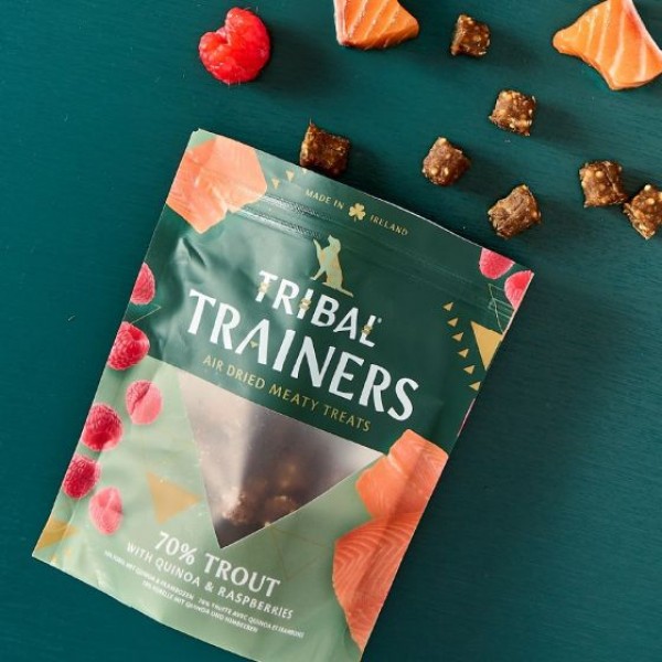 Tribal Trainers Trout Quinoa & Raspberry Dog Treats 80g