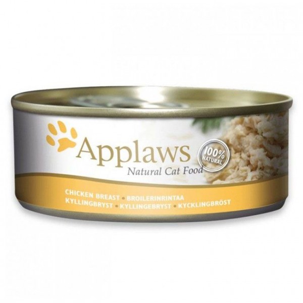 Applaws Chicken Adult Wet Cat Food 1 Box,-156g Tin X 24 can