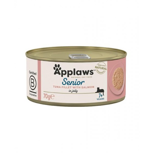 Applaws Cat Senior Tuna - Salmon in Jellyn (24x70g)