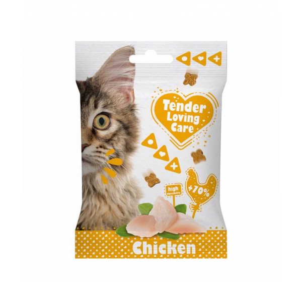 Duvo+ TLC Soft Cat Snack Chicken 50g