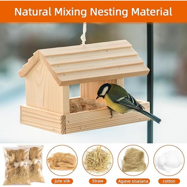 Canary Nesting Felt,Natural Fibre Mat That Makes A Warm Cosy And Safe Nest