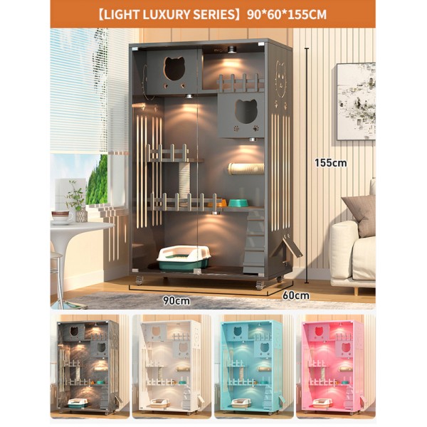 Cat House B Light Luxury Series ( 90x60x155 )