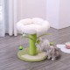 GOLDEN CAT, Cat Scratching Post Playing Tower,Cat Tree