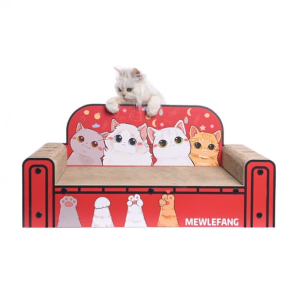 Cat Sofa,( M ) Cat Sofa Bed Furniture Protector Cat Bed Cat Nest Durable Grinding Board Scratching Board