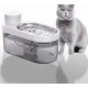 Stainless Steel Cat Water Fountain Automatic Sensor Water Bowl Pet Dispenser Bowl Wireless Charging 4L