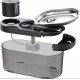 Stainless Steel Cat Water Fountain Automatic Sensor Water Bowl Pet Dispenser Bowl Wireless Charging 4L