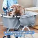 Elevated Dog Bath Tubs, Adjustable Folding Bathing Station for Indoor & Outdoor Bathing and Shower,Grooming,Portable Dog Bathtubs for Medium Small Dog Cats and Other Pets