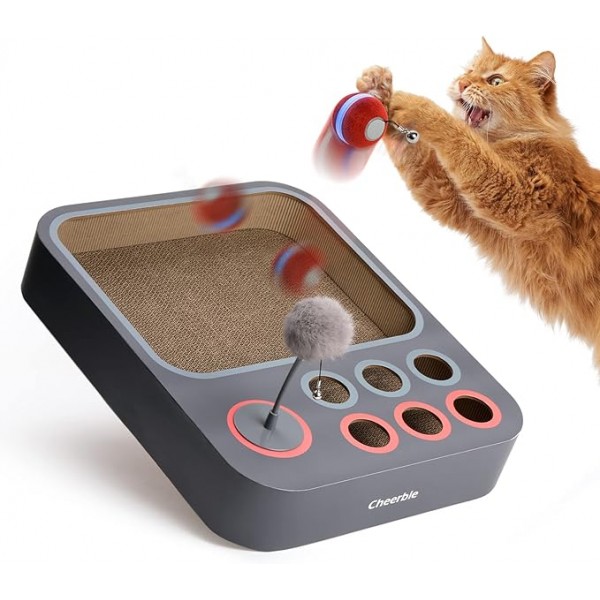 Cat Scratching Pads/USB Rechargeable Smart Cat Ball toy