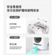 White Abs Self-cleaning Automatic Litter Box Humanized design, more convenient to use: 68L capacity water bucket is suitable for cats up to 17.64Lbs, 9L poop collection bucket