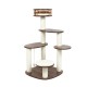 Solid wood modern style cat jumping platform